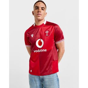 Macron - Wales Rugby 2025/26 - Thuisshirt - Rood - Heren