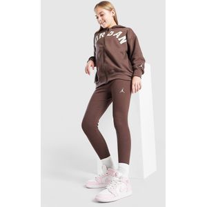 Jordan Girls' Icon Ribbed Leggings Junior - Bruin - Kind, Bruin