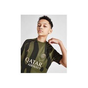 Jordan Paris Saint Germain Pre Match Shirt Junior - Rough Green/Sequoia/Dark Obsidian/Hemp, Rough Green/Sequoia/Dark Obsidian/Hemp