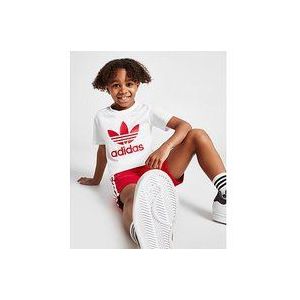 adidas Originals Trefoil T-Shirt/Shorts Set Children - White - Kind, White