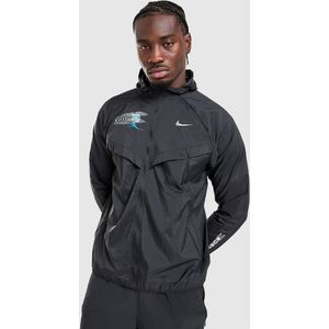 Nike - Stride - Hardloopjack - Zwart - Waterafstotend met UV-bescherming