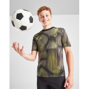 adidas Leeds United FC Pre Match T-Shirt Junior - Zwart, Zwart