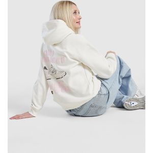 New Balance Girls' Graphic Hoodie Junior - Wit - Kind, Wit