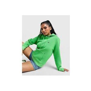 Lacoste Small Logo Hoodie - Green- Dames, Green