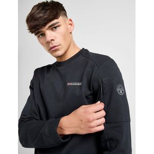 Napapijri Belk Crew Sweatshirt - Zwart- Heren, Zwart