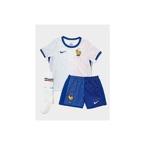 Nike France 2024 Away Kit Children - White - Kind, White