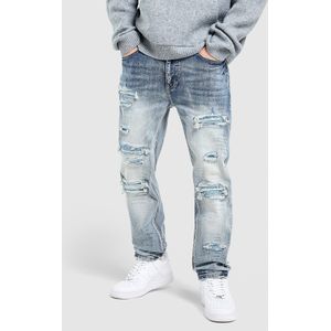 Supply & Demand Lanx Jeans - Blauw- Heren, Blauw