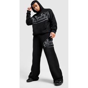 Supply & Demand Fragment Knit Joggers - Zwart- Heren, Zwart