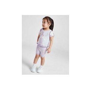Jordan Girls' Colour Block T-Shirt/Shorts Set Infant - Purple, Purple
