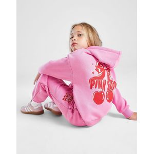 Pink Soda Sport Girls' Bow Overhead Hooded Tracksuit Children - Roze, Roze