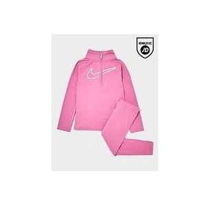 Nike Girls' All Day 1/2 Zip/Leggings Set Children - Pink, Pink