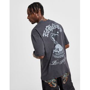 Ed Hardy Acid Wash T-Shirt - Zwart- Heren, Zwart