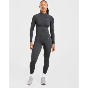 AYBL Adapt Seamless Full Zip Top - Grijs- Dames, Grijs