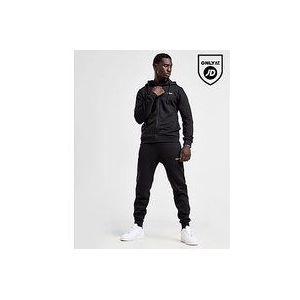 McKenzie Essential Full Zip Hooded Tracksuit - Black- Heren, Black