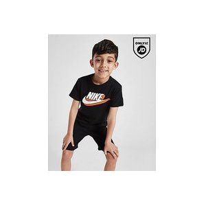 Nike Multi Futura T-Shirt/Shorts Set Children - Black - Kind, Black