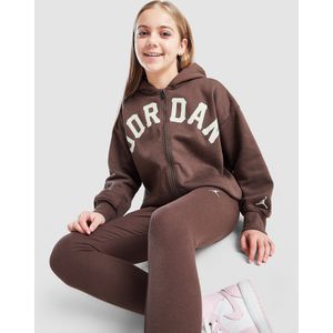 Jordan Girls' Icon Oversized Full Zip Hoodie Junior - Bruin - Kind, Bruin