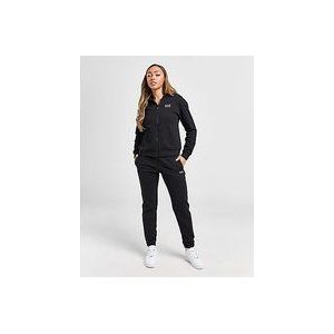 Emporio Armani EA7 Essential Full Zip Hooded Tracksuit - Black- Dames, Black