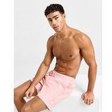 Calvin Klein Swim Tape Swim Shorts - Pink- Heren, Pink