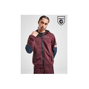 Nike Fleecehoodie met rits voor heren Sportswear Air Max - Burgundy- Heren, Burgundy