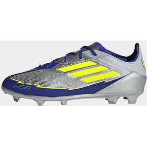 adidas F50 Elite Messi Firm Ground Voetbalschoenen Kids - Zilver - Kind, Zilver