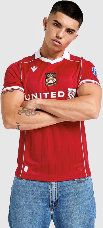 Macron - Thuiswedstrijdshirt - Wrexham AFC 2025/26 - Sportshirt