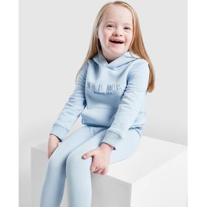 New Balance Girls' Tonal Logo Hoodie/Leggings Set Infant - Blauw, Blauw