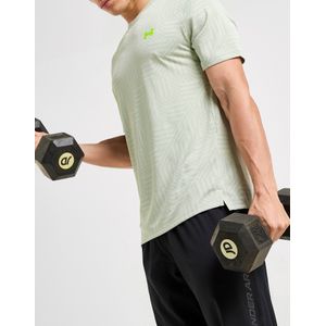 Under Armour Vent Geotessa T-Shirt - Groen- Heren, Groen