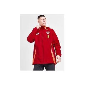 adidas Wales Tiro 24 All Weather Jacket - Red- Heren, Red