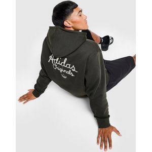 adidas Originals Chain Stitch Hoodie - Groen- Heren, Groen
