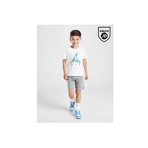 Jordan Air T-Shirt/Shorts Set Children - White, White