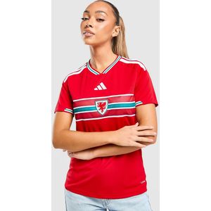 adidas Wales 2026 Home Shirt Dames - Rood- Dames, Rood