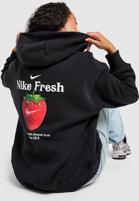 Nike - Strawberry Graphic - Hoodie - Zwart
