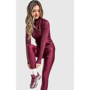 Under Armour Embossed Leggings - Rood- Dames, Rood