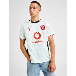 Macron Welsh Rugby 2025/26 Away Shirt - Wit- Heren, Wit