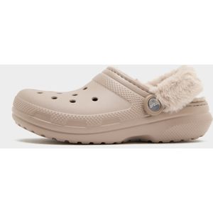 Crocs Classic Fuzz Lined Klompen Unisex Taupe 43