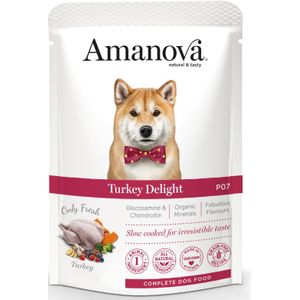 Amanova Dog Adult Turkey Delight Pouch Grain Free 300 gram