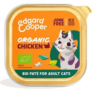 Edgard&Cooper Cat Adult Paté Organic Chicken 85 gram