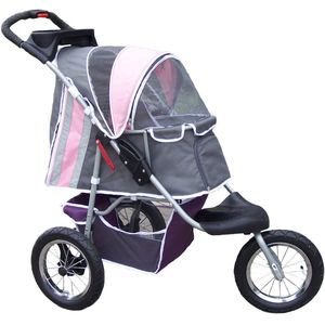 Innopet hondenbuggy Comfort (luchtbanden)-Dark Grey/Light Grey