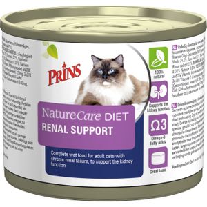 Prins NatureCare Diet Cat Renal Support natvoer 200 gram