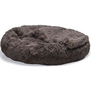 Beeztees Pluche Hondenmand Yala Bruin 80 x 80 x 19 cm