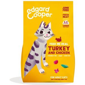 Edgard&Cooper Cat Adult Turkey&Chicken 325 gram