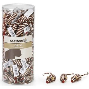 Beeztees - speelmuis - kattenspeelmuis - muis met rateltje - 1st - kattenspeeltjes