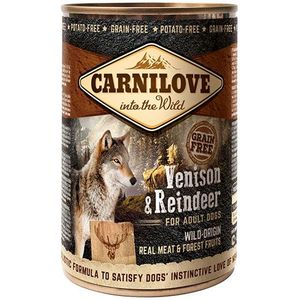 Carnilove Grain Free Venison&Reindeer Adult 400 gram