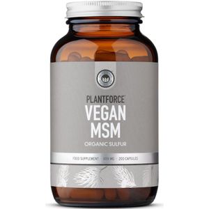 Plantforce - Vegan MSM - 200 Caps