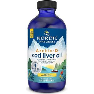 Nordic Naturals - Arctic-D Cod Liver Oil - Lemon - 237 ml