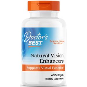 Doctor's Best - Natural Vision Enhancers - 60 Softgels