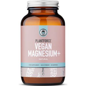 Plantforce - Vegan Magnesium+ Natural - 160g Ionic Powder