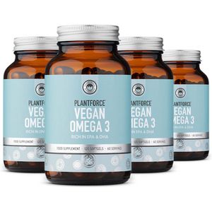 Plantforce® Omega 3 (Vegan EPA & DHA) 120 softgels - Hoge dosering