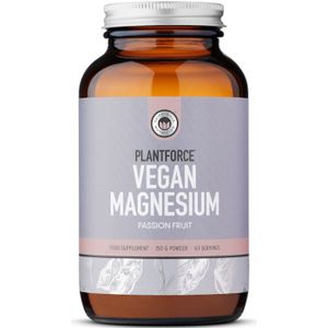 Plantforce - Magnesium Poeder - Passievrucht - Natuurlijke Ingrediënten