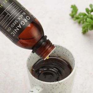 Black Seed Oil – 100% Biologische Zwarte Komijnzaadolie - Kiki Health